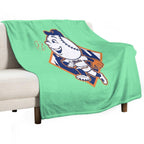 To Fans of The American Baseball Game 2010 Sustainable Throw Blanket