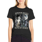 Human By Chance Alpha By Choice Cool Funny Alpha Wolf Meme  Classic T-Shirt