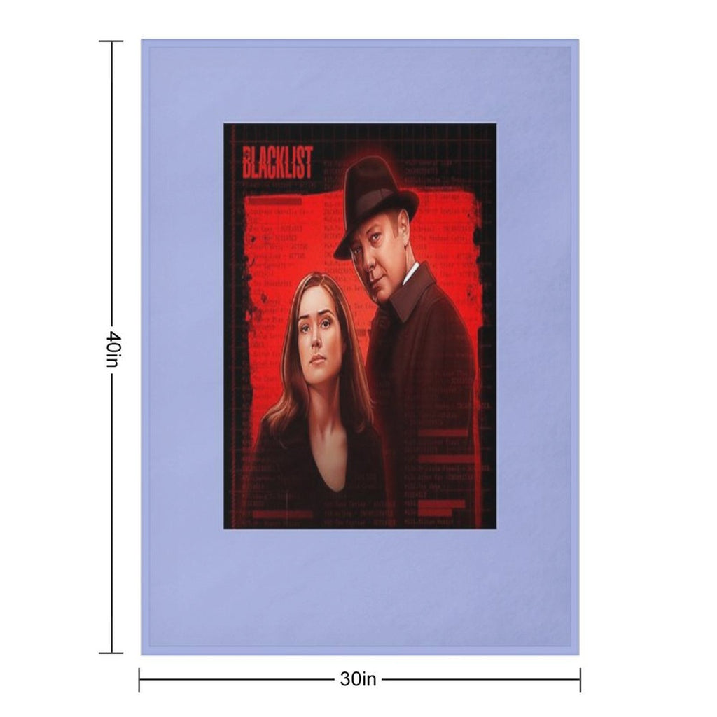 The Blacklist Raymond Red Reddington  Elizabeth Keen Premium Throw Blanket