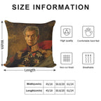 Sir Ian McKellen - Replaceface Soft Reinforced Edging Throw Pillow