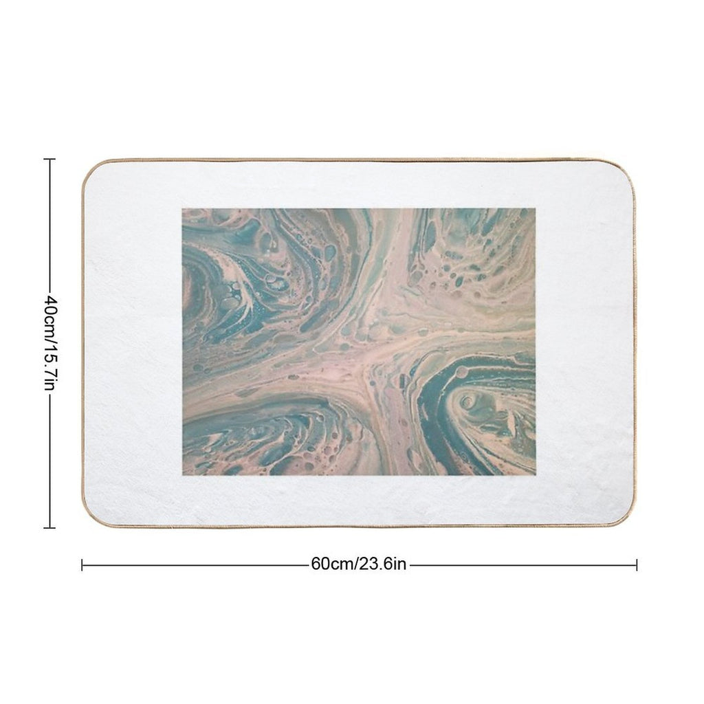 Arctic Chill  Stain-Proof Bath Mat