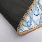 Bubble Pattern  Easy To Clean Bath Mat