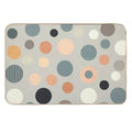 Polkadot Pattern.  Fade-Resistant Bath Mat