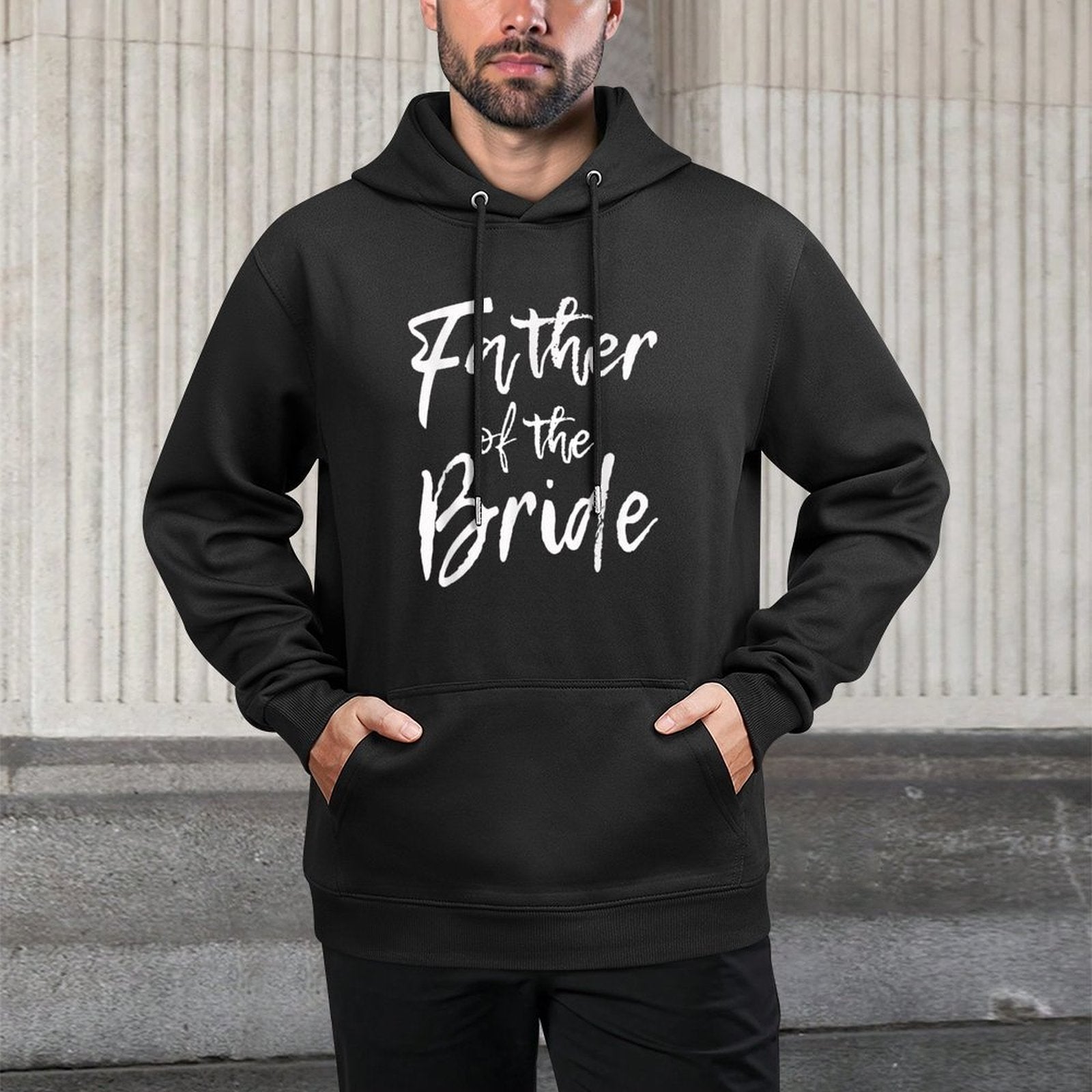 Matching Bridal Party for Family Father of The Bride Casual Wear Hoodie