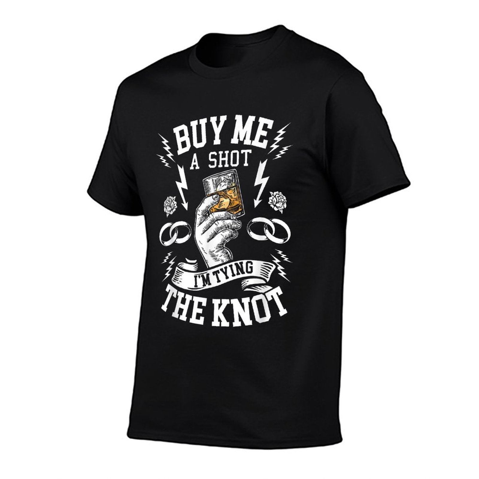 Groom Groomsmen Bachelor Party Funny Shot Drinkings  Wrinkle-resistant T-Shirt
