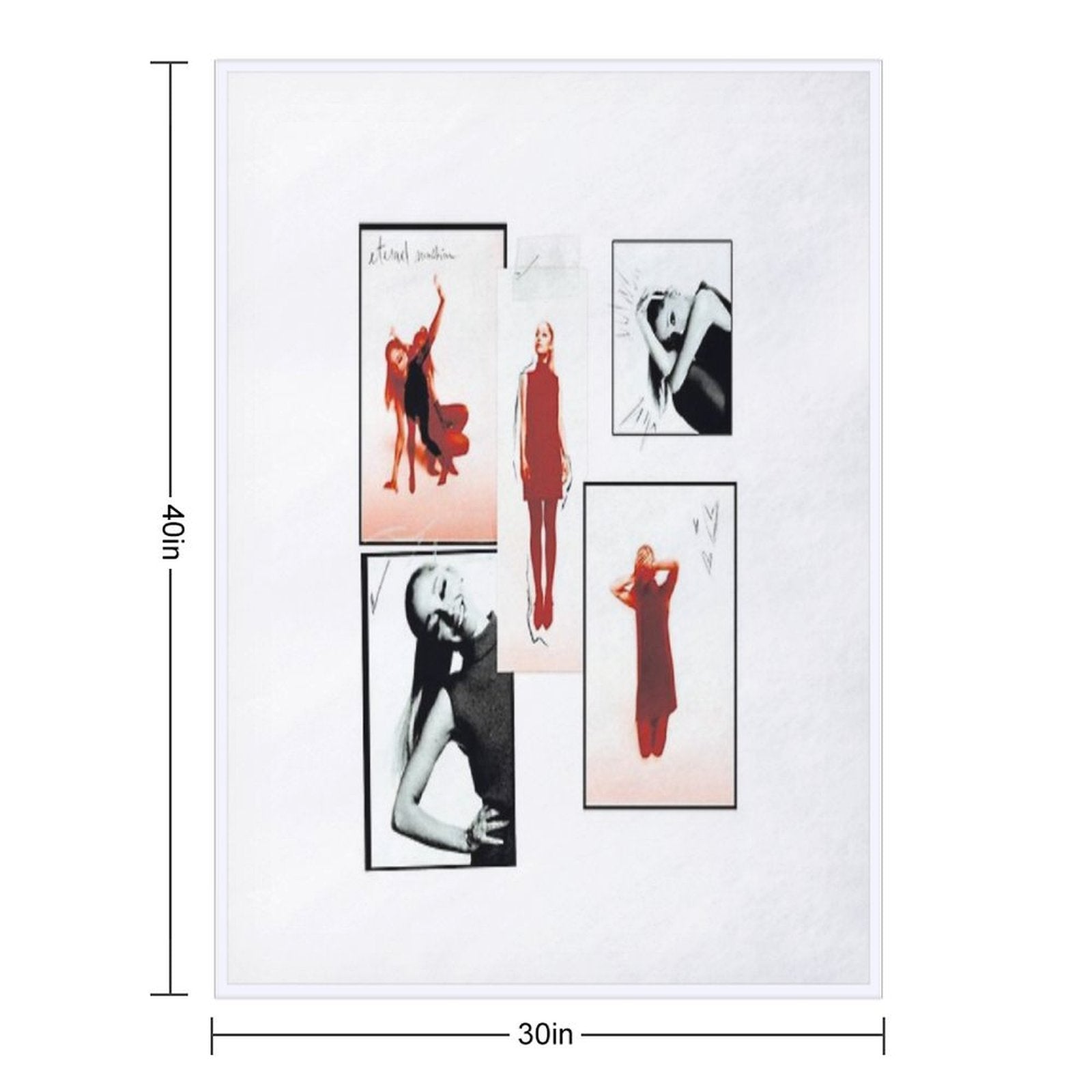 Eternal Sunshine Art Board Premium Throw Blanket