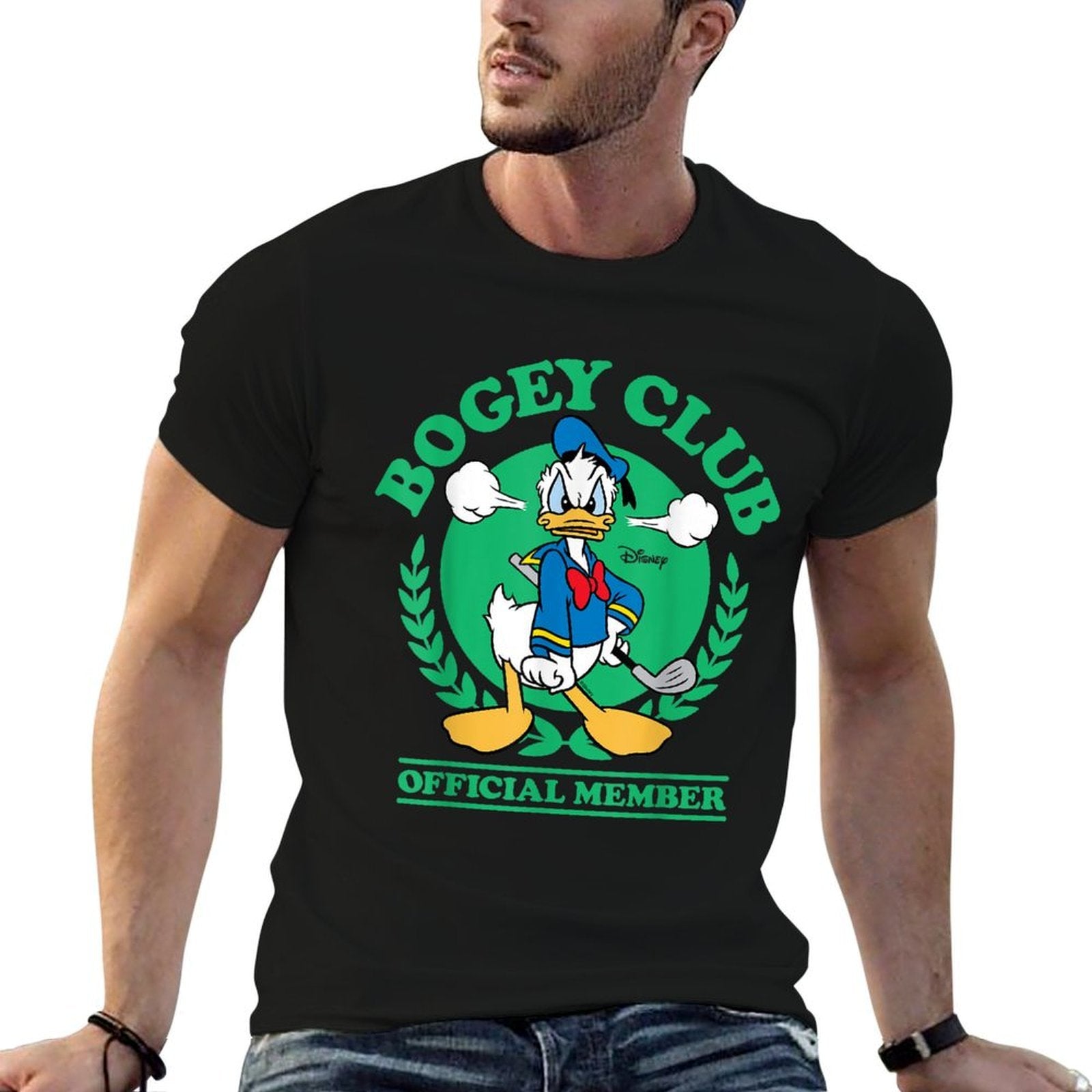 Donald Duck - Golf Bogey Club Official Member  Quick-drying T-Shirt