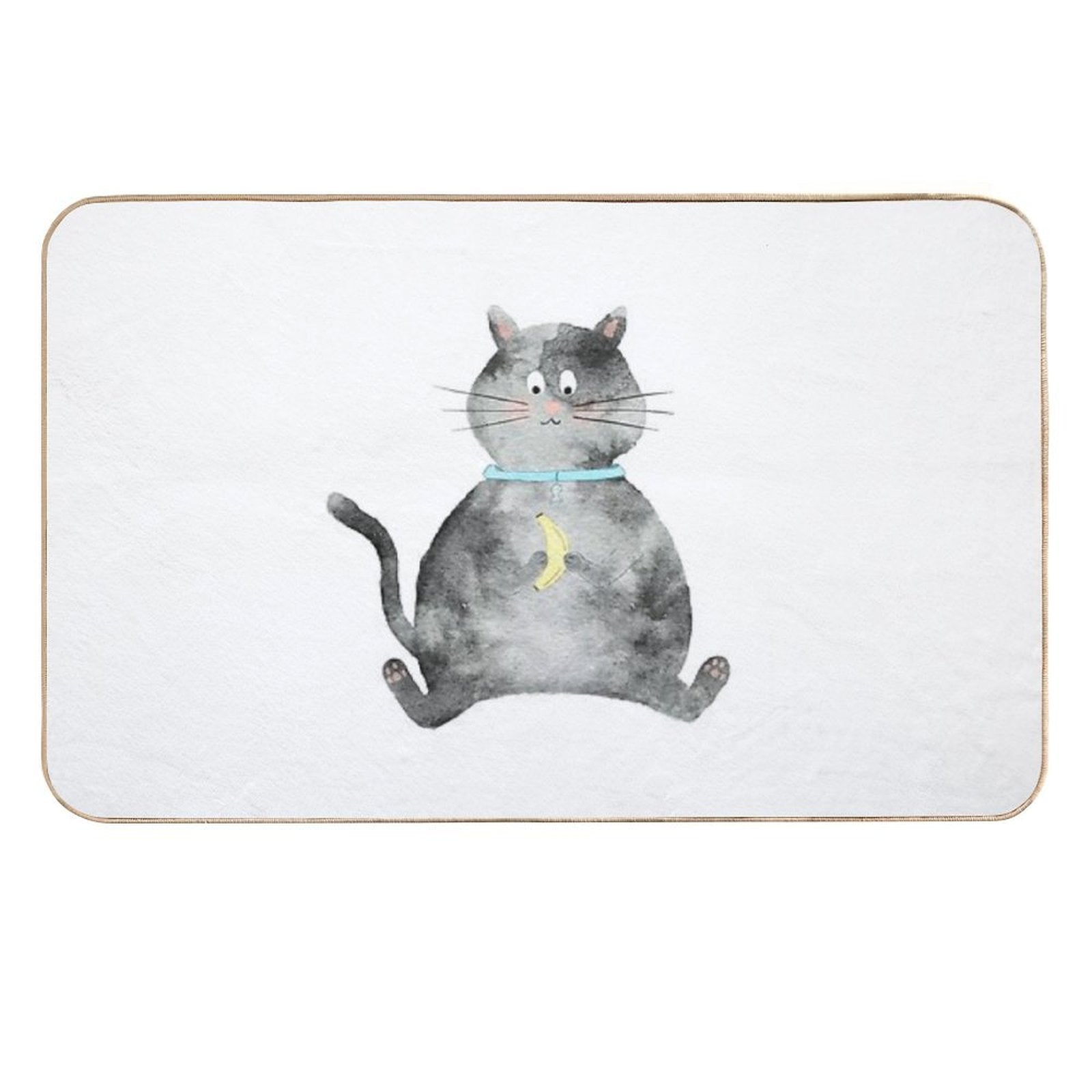 Banana Love Durable Bath Mat