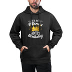It's My Mom's 80th Birthday Crown Women's 80th Birthday Pilling-Resistant Hoodie