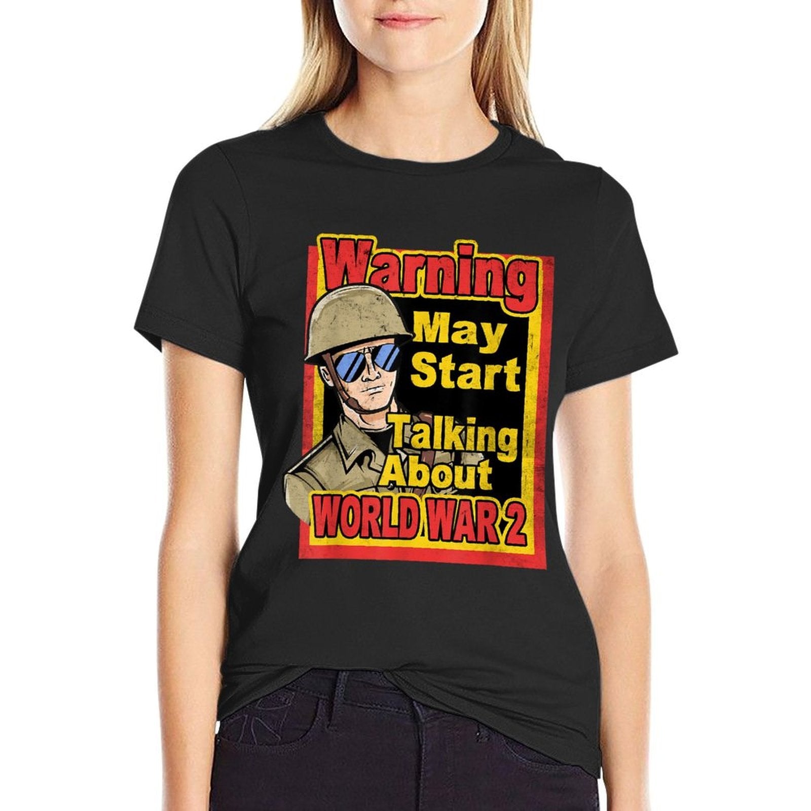 Vintage WW2 Memorabilia WWII History Buff Costume  Moisture-wicking T-Shirt