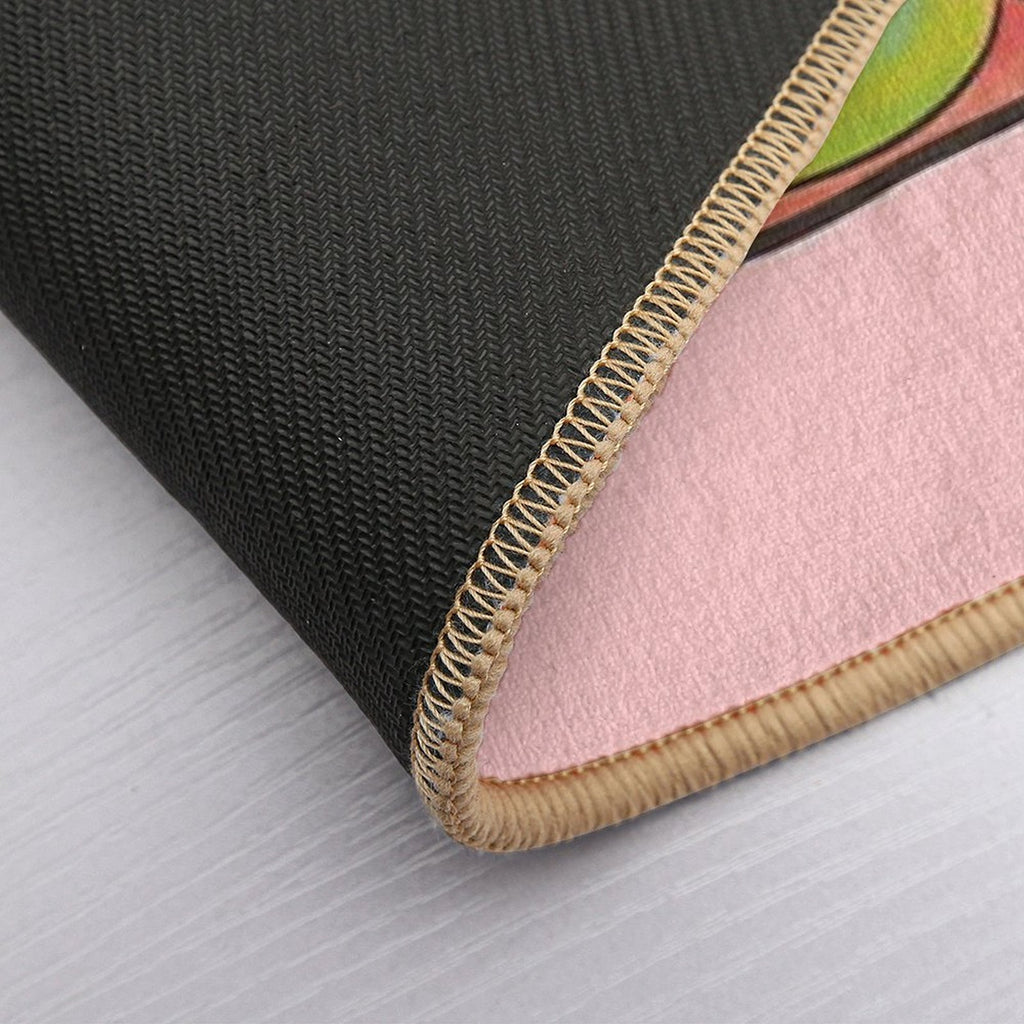 Colorful Frog  Eco-Friendly Bath Mat