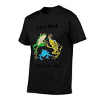 I Got That Frog In Me Funny For Men Women  Summer-ready Fabric T-Shirt