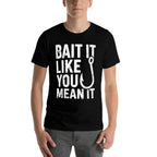 Mens Funny Fishing, Fisherman, Anglers  Moisture-wicking T-Shirt