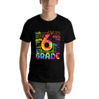Tie Dye 6th Grade Typography Team Sixth Grade Teacher for Men Women Kids  Lightweight T-Shirt