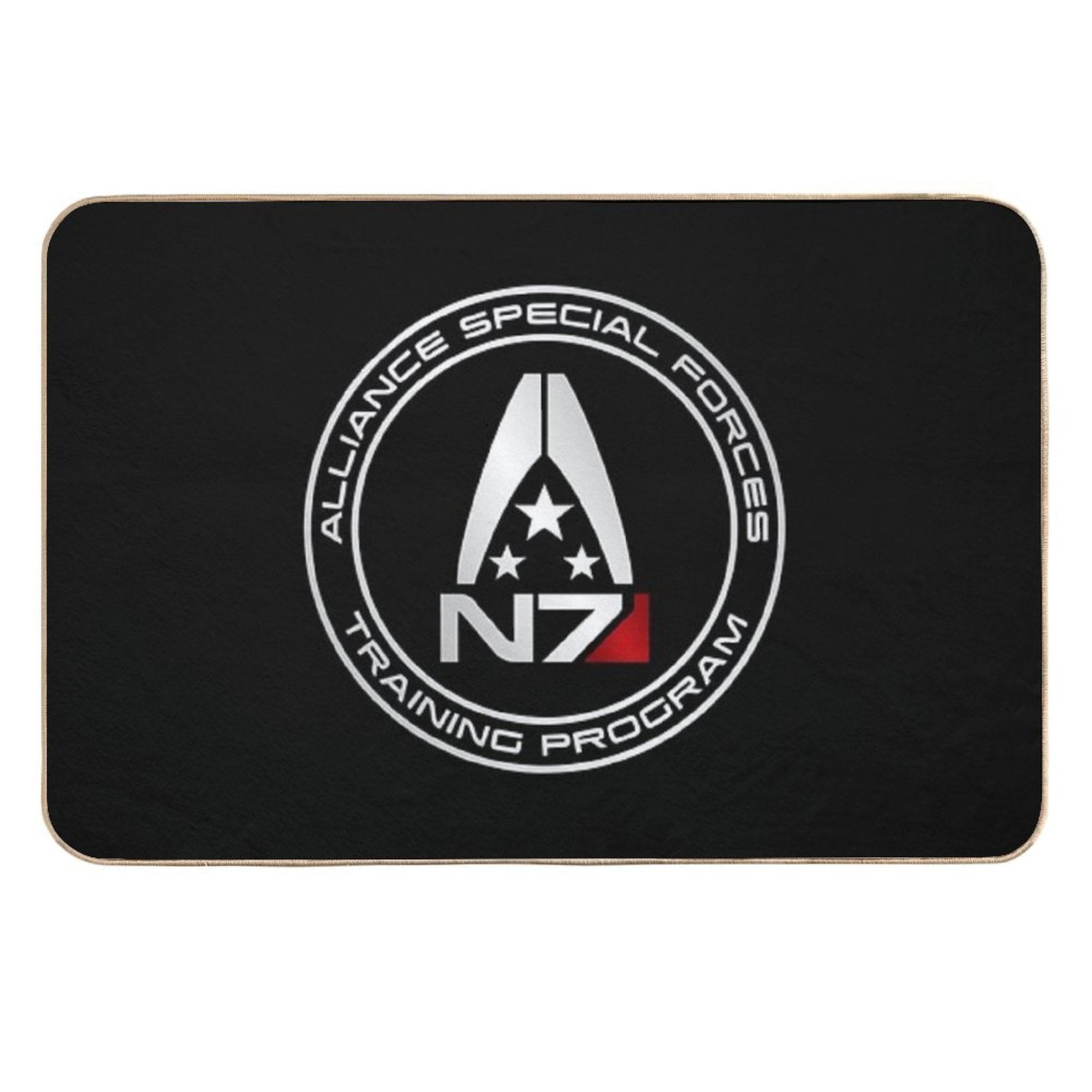 Mass Effect N7 - Logo  Long-Lasting Bath Mat