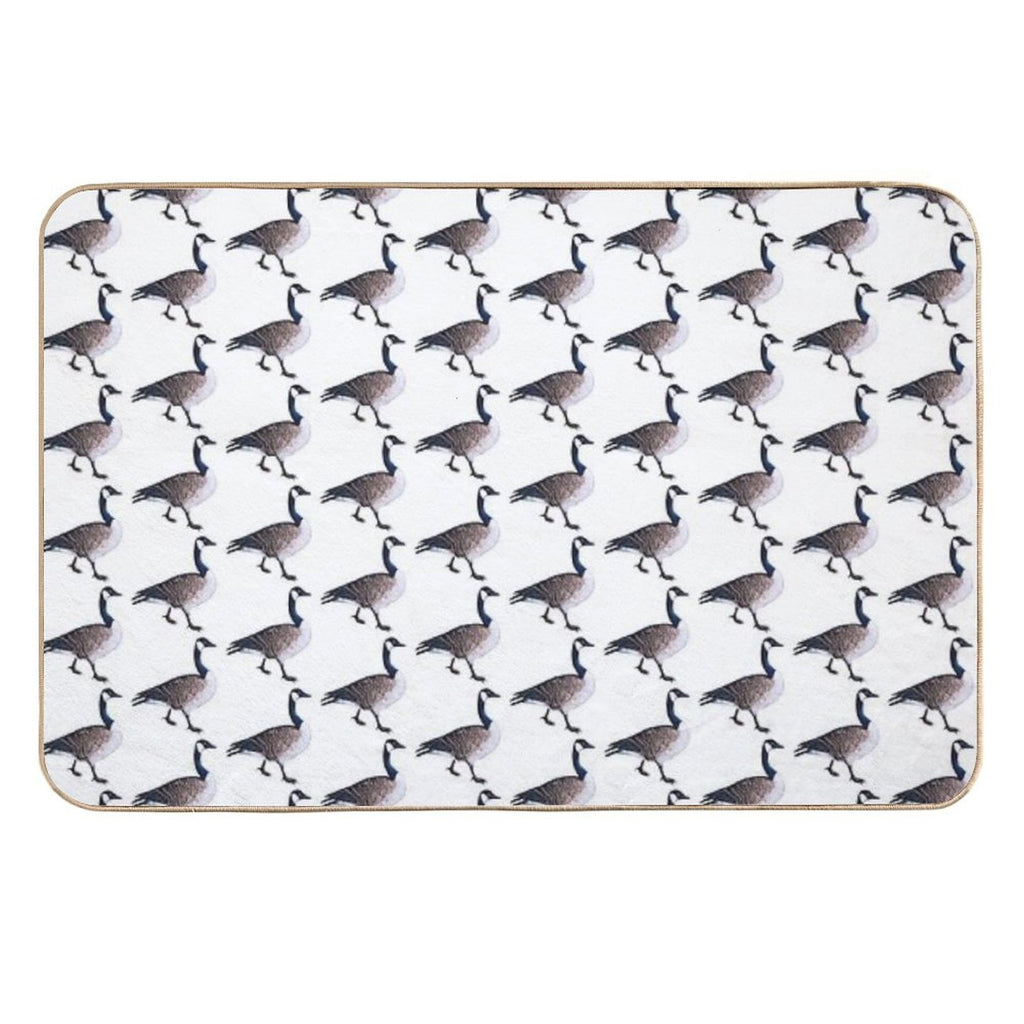 Canada Geese Bird  Stain-Proof Bath Mat