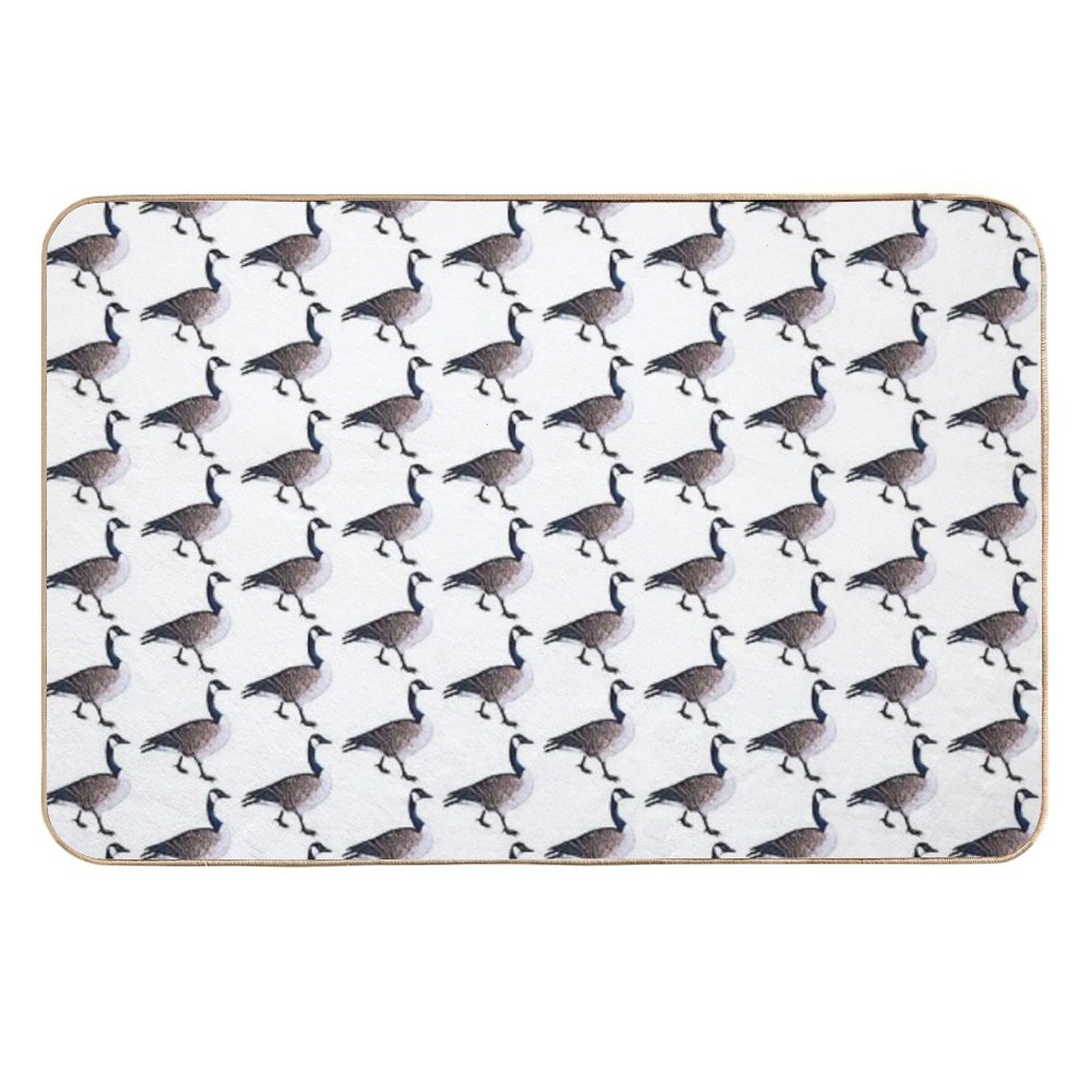 Canada Geese Bird  Stain-Proof Bath Mat
