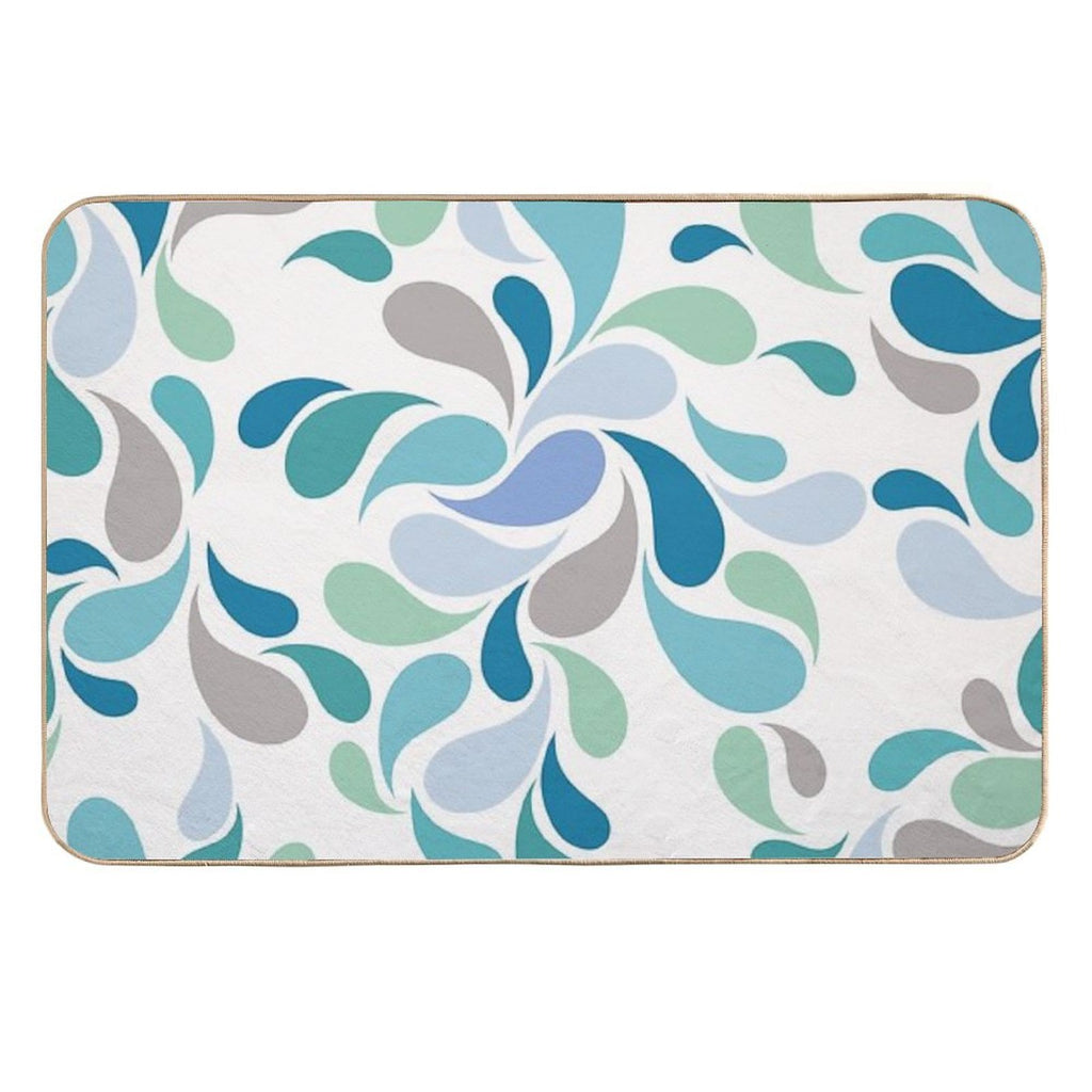 Abstract Apostrophes  Non-Slip Bath Mat