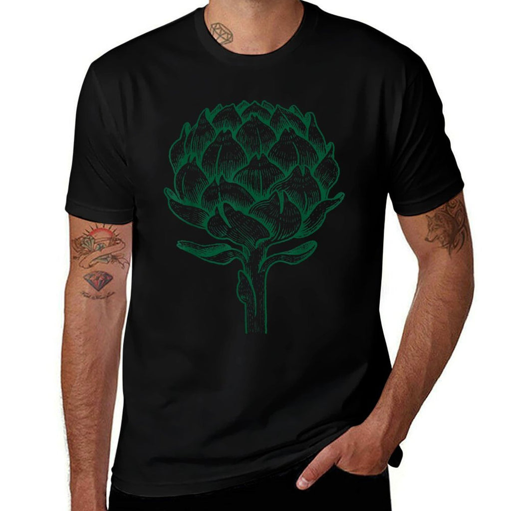 Artichoke - Vegetable Artichoke Retro Vintage Gift  Lightweight T-Shirt