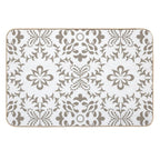 Vintage Marrakesh Mosaic, Moroccan Tiles  Odorless Bath Mat