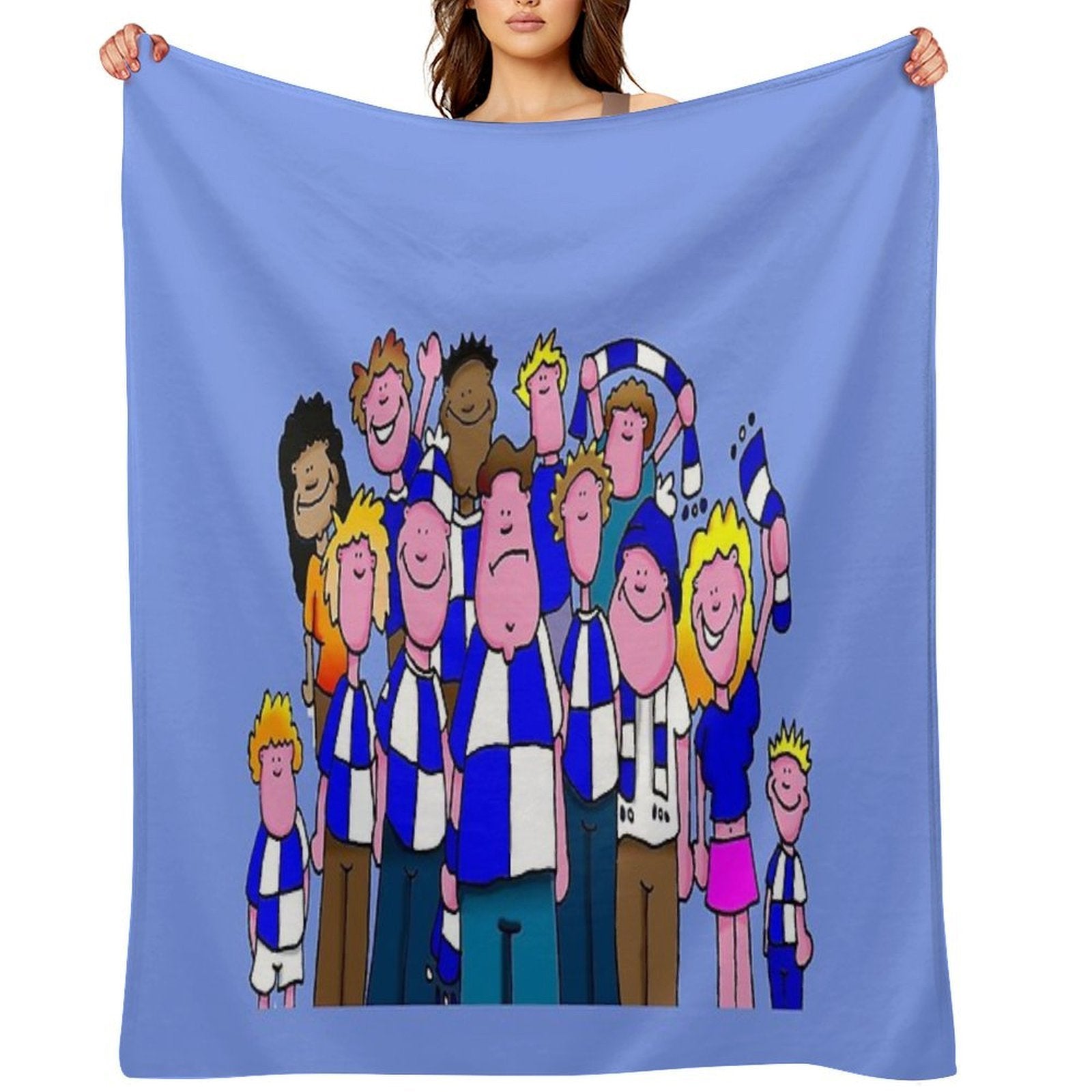 Bristol Rovers Shrink-resistant Throw Blanket