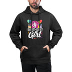 Basketball Bball Birthday Girl Female Birthday Girl Shape Retention Hoodie