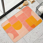 Retro Tiles 03  Versatile Bath Mat