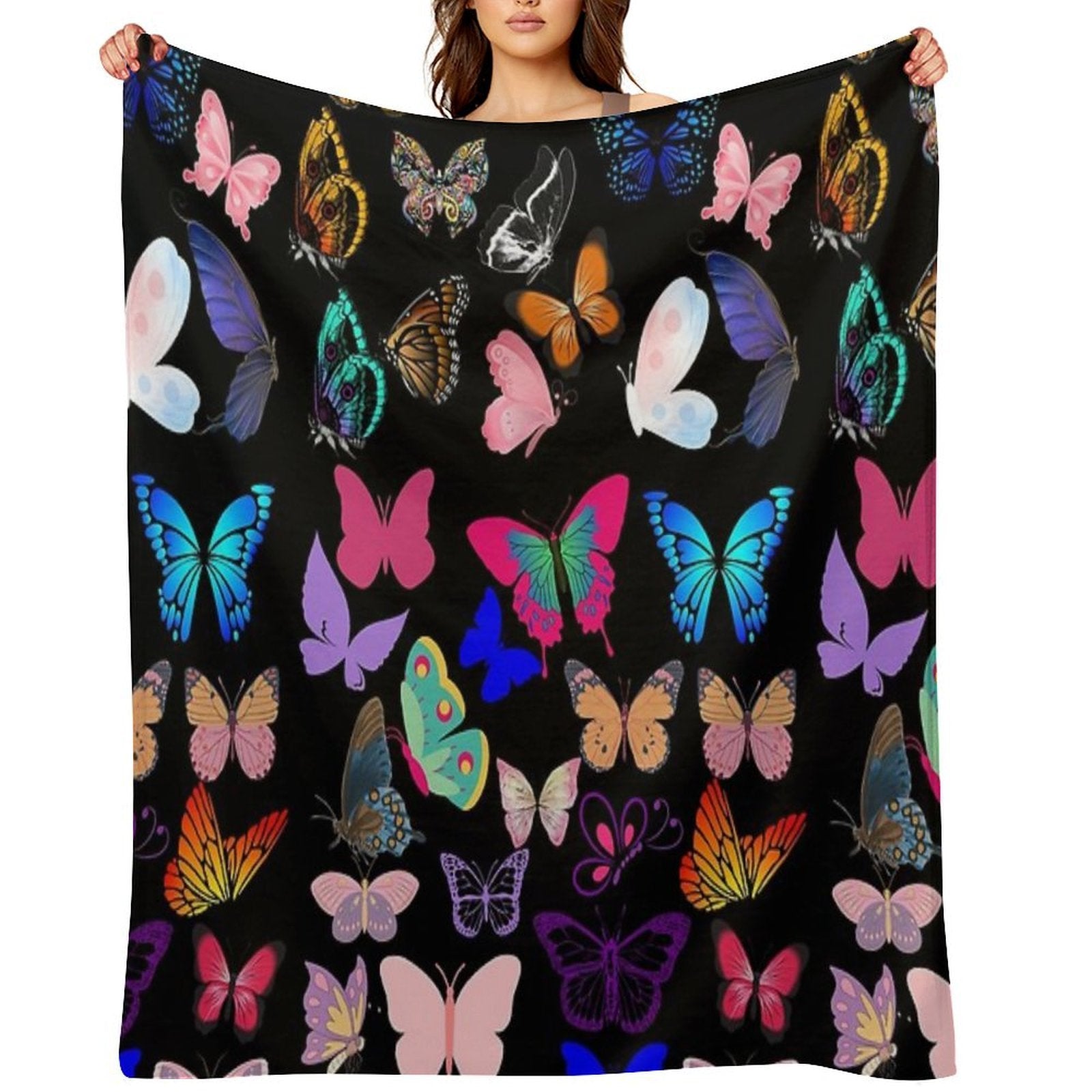 Butterflies Are Magical, Cute And Beautiful Quick-dry Throw Blanket