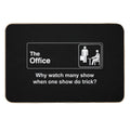 Why Watch Many Show When One Show Do Trick The Office  Long-Lasting Bath Mat