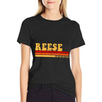 Reese Name Personalized Cute Idea Women Vintage Reese  Lightweight T-Shirt