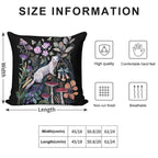 White Ermine Soft Bedroom Essential Throw Pillow