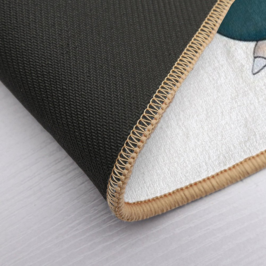 Funny Cute Snorlax Cartoon Anime Meme  Slip-Resistant Bath Mat