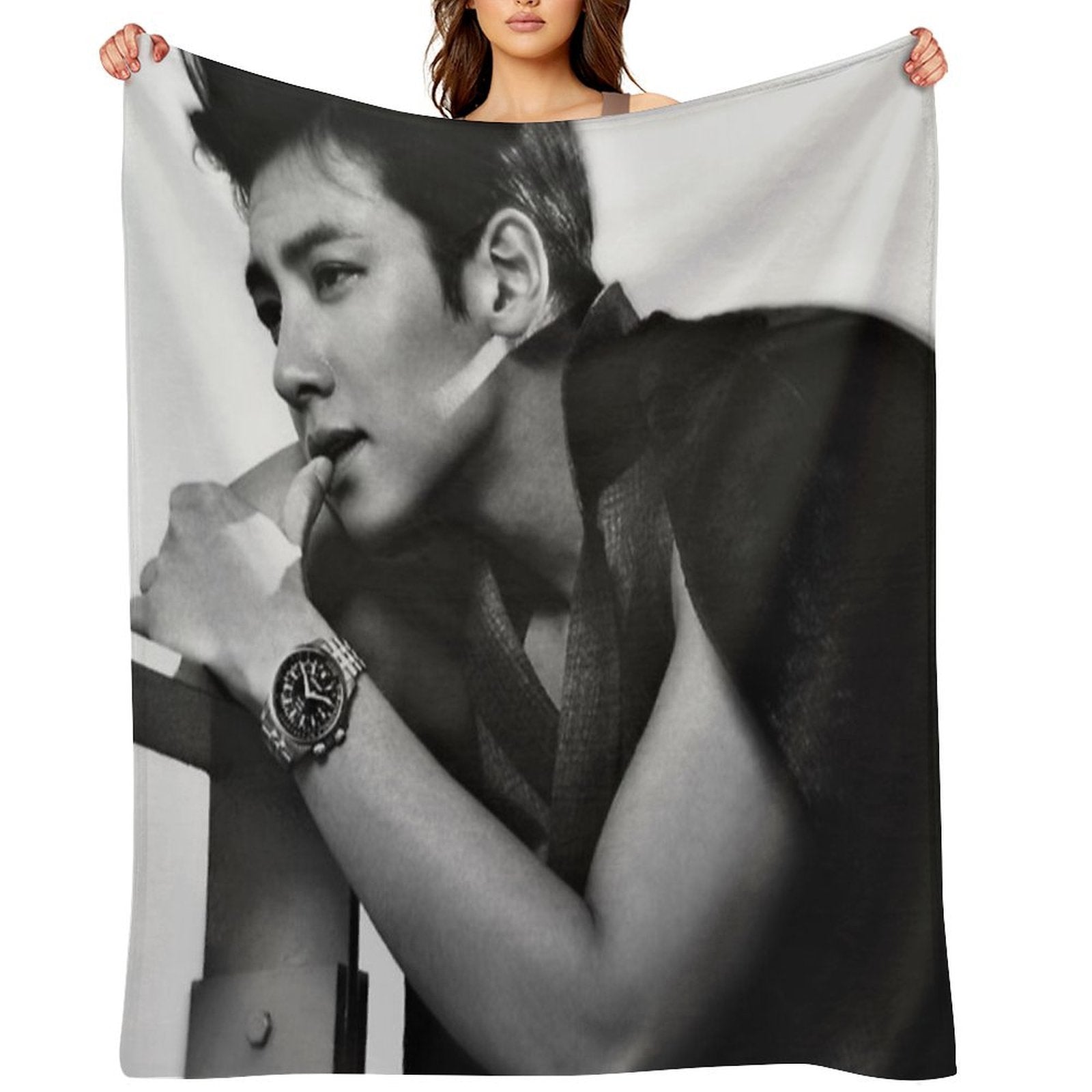 Ji Chang Wook - 지창욱 Easy Care Throw Blanket