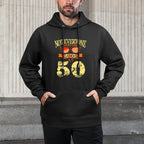 Not Everyone Look This Good At 50th Birthday 50 Yrs Old Moisture-Wicking Hoodie