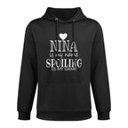 Nina Is My Name Funny Nina Graphic Gifts for Nina Grandma Durable Construction Hoodie