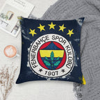 Fenerbahçe 5 Stars Soft High-Density Material Throw Pillow