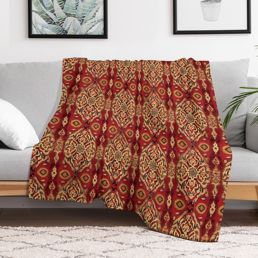 Carpet Reloaded Versatility Throw Blanket