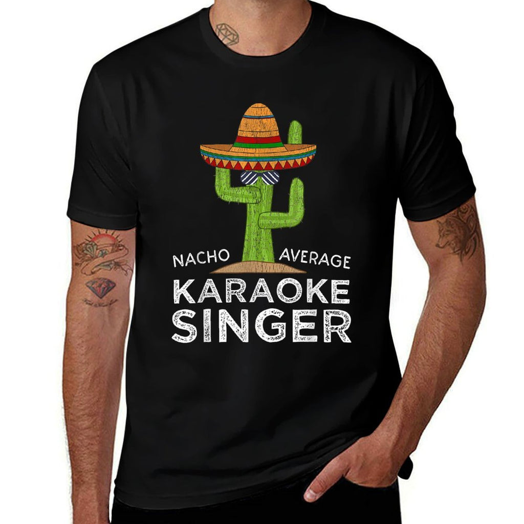 Fun Hilarious Funny Karaoke Singer  Stretchy T-Shirt