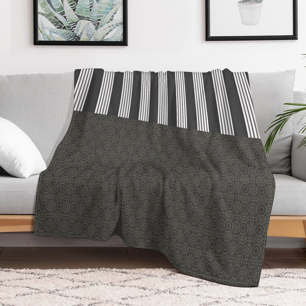 Patterns-57 Eco-conscious Throw Blanket