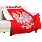 Poland Polska Polish Flag Versatility Throw Blanket