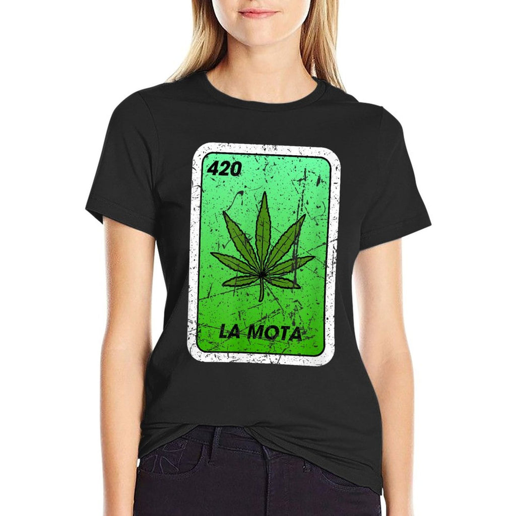 Funny 420 - La Mota Tee Hispanic Weed Smoker  Quick-drying T-Shirt