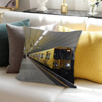 Merseyrail Class 508 115 at Liverpool Lime St Soft Hidden Zipper Throw Pillow