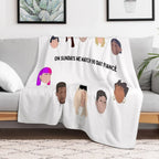 On Sundays We Watch 90 Day Fiance  Season 4 Before The 90 Days Gift-ready Throw Blanket