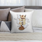 Appa with Clouds Soft Bedroom Essential Throw Pillow