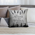 No Mourners No Funerals Soft Hidden Zipper Throw Pillow