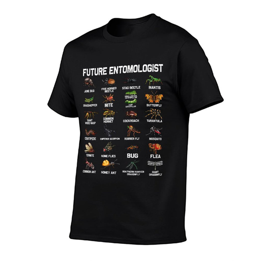 Funny Entomology Insect Bug Lover Men Women Boys Girls Kids  Cotton T-Shirt