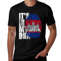 Its In My DNA Cambodian Gifts Khmer Kampuchea Cambodia  Tagless Design T-Shirt