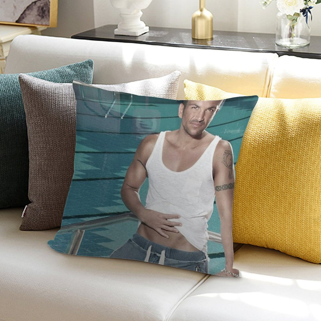Peter Andre Soft Multiple Sizes Throw Pillow