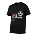 Believe Christian Nativity Scene Christmas Matching Family  Quick-drying T-Shirt
