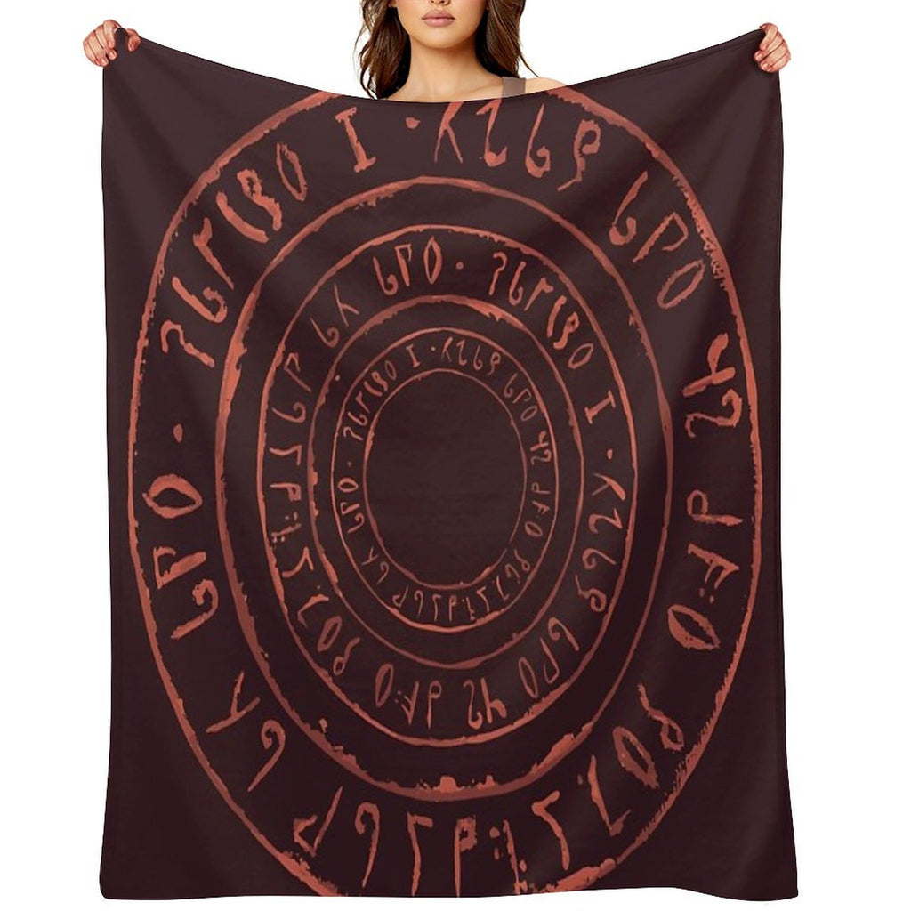 Noita Rune Circles Versatility Throw Blanket